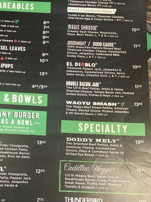 Menu photo 1 Hopdoddy Burger Bar Austin, TX
