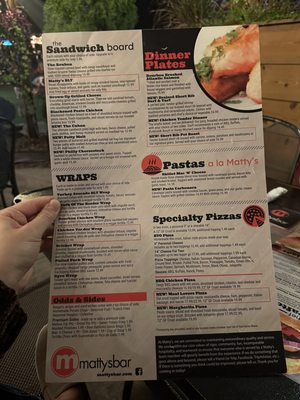 Menu photo 8 Matty's Bar & Grille New Berlin, WI Menu photo 8 Matty's Bar & Grille New Berlin, WI