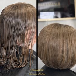 Empowered Essence Salon - Cut~ Before and After