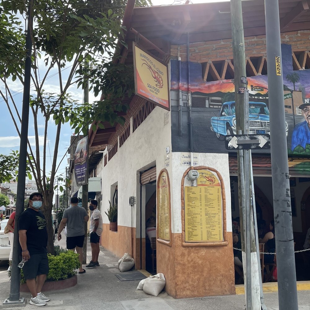 Mariscos El Güero - On the corner just a couple blocks from malecon - Seafood Near Me - Puerto Vallarta, JAL Mariscos El Güero - On the corner just a couple blocks from malecon - Seafood Near Me - Puerto Vallarta, JAL