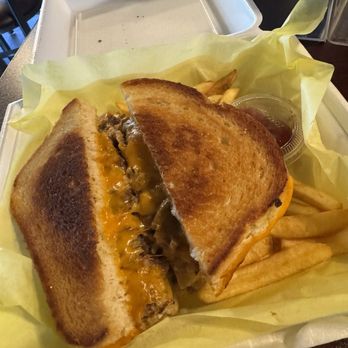 Mega Meltz - Boudin grilled cheese - Food Trucks Near Me - Tomball, Texas