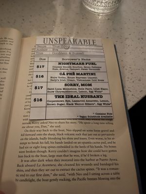Menu photo 6 Unspeakable Pittsburgh, PA Menu photo 6 Unspeakable Pittsburgh, PA