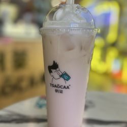 Tsaocaa - Cream Rose Boba Tea