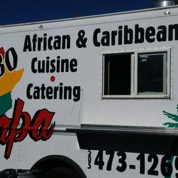 Railyard Park and Plaza - Loved the chicken curry served at the Jambo Cafe food truck at #fiestafela