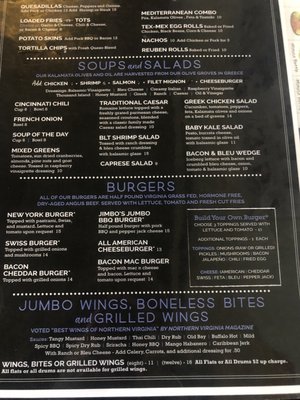 Menu photo 2 Jimbo's Grill and BBQ Gainesville, VA Menu photo 2 Jimbo's Grill and BBQ Gainesville, VA