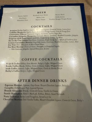 Menu photo 3 Chez Zee American Bistro Austin, TX