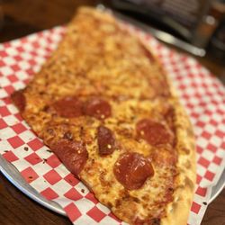 Davanza's - Quick slice of pep and one cheese! Crust was nice though