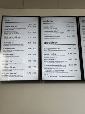 Menu photo 2 Bobaville Daly City, CA