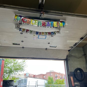Tello Tire Repair - Funny sign, might as well be my car's birthday - this service was like a gift! - Tires Near Me - Chicago, Illinois