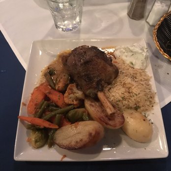 Mythos Greek Taverna - Food of the gods. The lamb shank "O.M.G" - Greek Near Me - Edmonton, Alberta