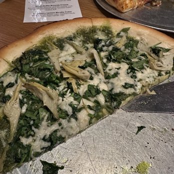 Harvest Pizzeria - Dublin - Almond Pesto Pizza (GF/Vegan Cheese) - Pizza Near Me - Dublin, Ohio