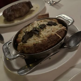 Del Frisco's Double Eagle Steakhouse - Truffle twice baked potato - Steakhouses Near Me - Fort Worth, Texas Del Frisco's Double Eagle Steakhouse - Truffle twice baked potato - Steakhouses Near Me - Fort Worth, Texas