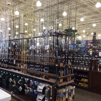 Cabela’s - There are aisles of Fishing Rods like this, its quite Impressive!! - Guns & Ammo Near Me - Garner, North Carolina