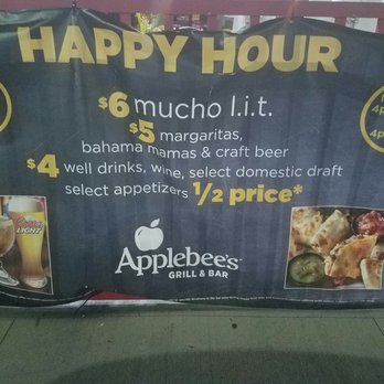 Applebee's Grill + Bar - Happy hour banner - American Near Me - Brooklyn, New York Applebee's Grill + Bar - Happy hour banner - American Near Me - Brooklyn, New York