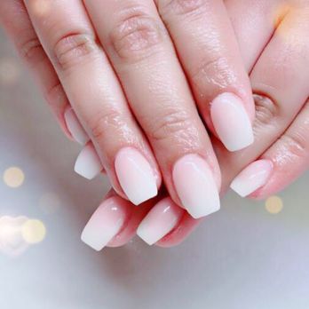 3 Little Nails - Ombré dipping powder with white and medium pink! With of course the coffin shape and these are my NATURAL NAILS! - Waxing Near Me - Montclair, California 3 Little Nails - Ombré dipping powder with white and medium pink! With of course the coffin shape and these are my NATURAL NAILS! - Waxing Near Me - Montclair, California