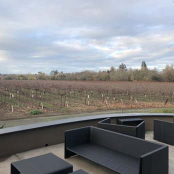 BACA Wines - Patio overlooking the vineyards - Wine Tasting Room Near Me - Healdsburg, California BACA Wines - Patio overlooking the vineyards - Wine Tasting Room Near Me - Healdsburg, California