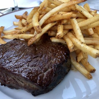 Bouchon - Steak Bouchon with Truffle French Fries - French Near Me - Yountville, California Bouchon - Steak Bouchon with Truffle French Fries - French Near Me - Yountville, California