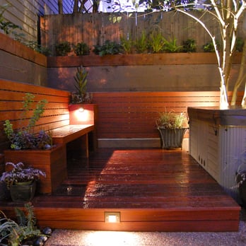 San Francisco Green Spaces - ipe deck and lighting - Landscaping Near Me - San Francisco, California San Francisco Green Spaces - ipe deck and lighting - Landscaping Near Me - San Francisco, California