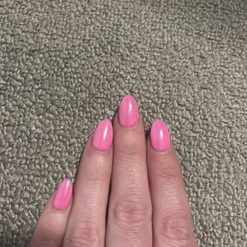 LD Nails & Spa - Pink chrome nails - Eyelash Service Near Me - Buford, Georgia