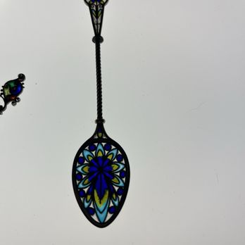 Mississippi Spoon Gallery - These are stained glass spoons and look very cool on an x-ray projector! - Museums Near Me - Davenport, Iowa Mississippi Spoon Gallery - These are stained glass spoons and look very cool on an x-ray projector! - Museums Near Me - Davenport, Iowa