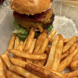 Latitude 43 Grill & Bar - Classic burger it was good