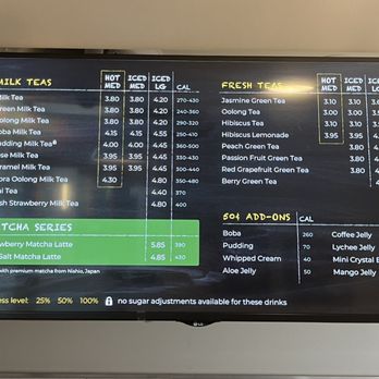 85°C Bakery Cafe-Arcadia - Menu - Coffee & Tea Near Me - Arcadia, California