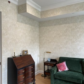 Golden Wallpaper Installation - Painters Near Me Golden Wallpaper Installation - Painters Near Me
