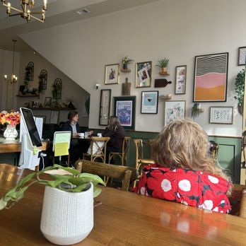 Dandelion Kaffe - Waiting for our hot cocoa and latte - Coffee & Tea Near Me - Alameda, California Dandelion Kaffe - Waiting for our hot cocoa and latte - Coffee & Tea Near Me - Alameda, California