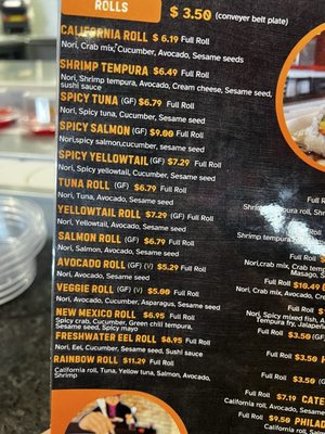 Menu photo 4 Sushi Fever Albuquerque, NM