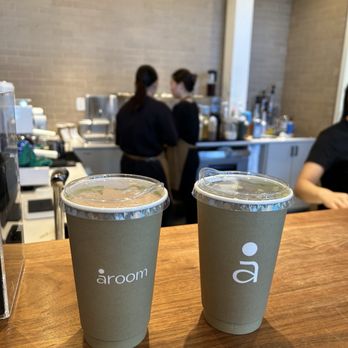 Aroom Coffee - Banana cream matcha and gloomy matcha - Coffee & Tea Near Me - Seattle, Washington Aroom Coffee - Banana cream matcha and gloomy matcha - Coffee & Tea Near Me - Seattle, Washington