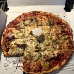 Villa Nova Pizza - 12" Italian Beef & Giardeneira