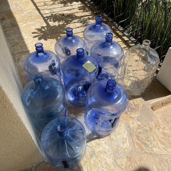 Sparkletts Water - My empty bottles waiting to be picked up - Water Delivery Near Me - Van Nuys, California Sparkletts Water - My empty bottles waiting to be picked up - Water Delivery Near Me - Van Nuys, California