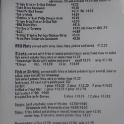 Smitty's Cafe - Menu