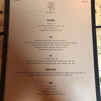 The Spread Eagle - Dinner menu April '23. - Pubs Near Me - London, XGL