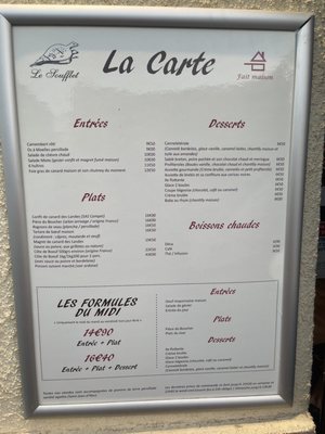Menu photo 1 Le Soufflet Bordeaux, 33