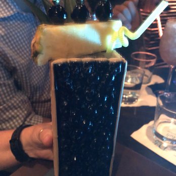 Three Dots and A Dash - Pineapple drink - Asian Fusion Near Me - Chicago, Illinois Three Dots and A Dash - Pineapple drink - Asian Fusion Near Me - Chicago, Illinois