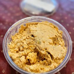 Heidelberg Pastry Shoppe - Beer Cheese Spread. I removed some so you could see the texture underneath.