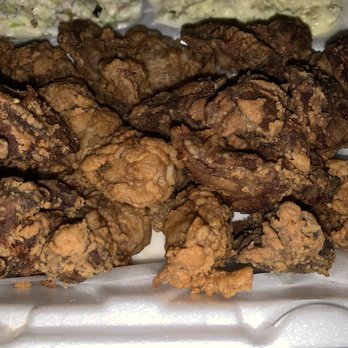Skipper's Forsyth's Bar-B-Q - Liver/gizzard combo dinner with potato salad and coleslaw - Barbeque Near Me - Henderson, North Carolina Skipper's Forsyth's Bar-B-Q - Liver/gizzard combo dinner with potato salad and coleslaw - Barbeque Near Me - Henderson, North Carolina