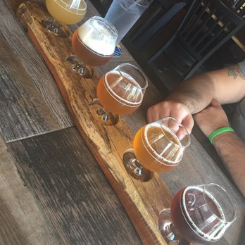 Arizona Wilderness Brewing - I couldn't tell you what beers these were.. all good though! - Breweries Near Me - Gilbert, Arizona