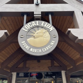 The Local Lion - Love the logo - Donuts Near Me - Boone, North Carolina