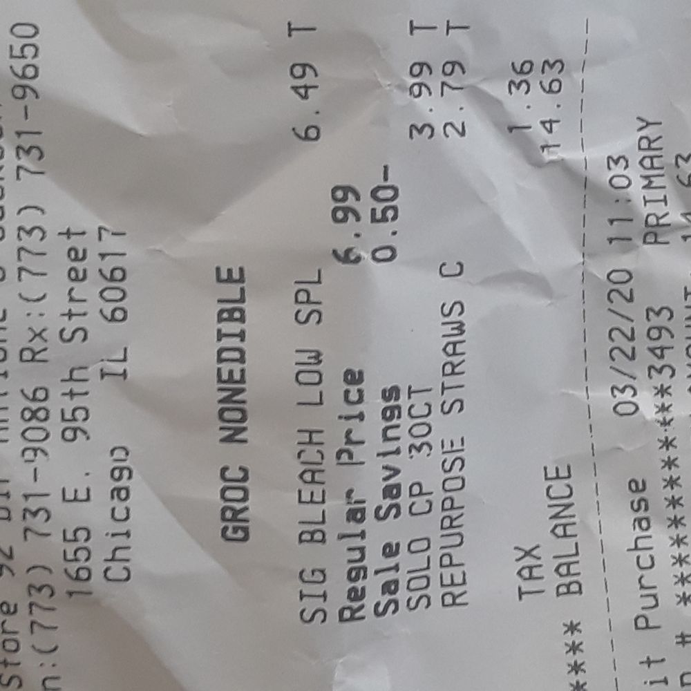 Jewel-Osco - a receipt for a restaurant - Grocery Near Me - Chicago, Illinois Jewel-Osco - a receipt for a restaurant - Grocery Near Me - Chicago, Illinois