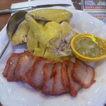 HK Macau Bistro - Hainan chicken and char siu combo - Hong Kong Style Cafe Near Me - San Gabriel, California HK Macau Bistro - Hainan chicken and char siu combo - Hong Kong Style Cafe Near Me - San Gabriel, California