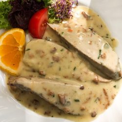 Ministerstwo Smaku u Rzetelskich - Pork chops with a mushroom sauce