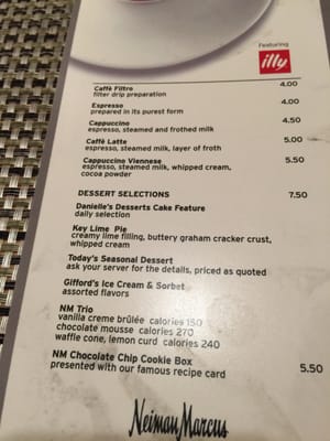 Menu photo 1 NM Cafe McLean, VA