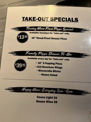 Menu photo 5 Pizza Rock Brandon, FL