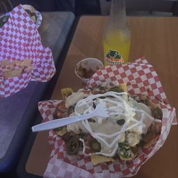 Carne Asada Nachos. Carne Asada Nachos.