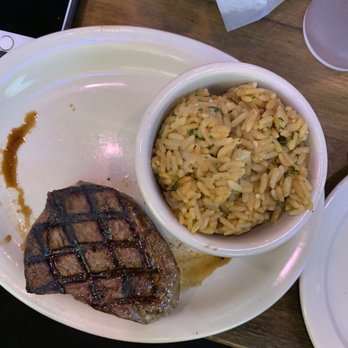 Texas Roadhouse - Sirloin steak 6oz and seasoned rice - American Near Me - Henderson, Nevada Texas Roadhouse - Sirloin steak 6oz and seasoned rice - American Near Me - Henderson, Nevada