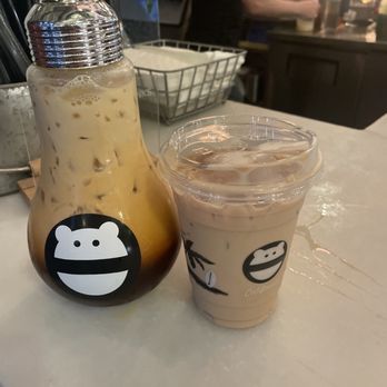 Mini Monster Cafe - Thai tea and Honey milk tea - Bubble Tea Near Me - Anaheim, California