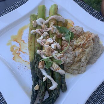 John Ash - Asparagus with baba gaboush - American Near Me - Santa Rosa, California John Ash - Asparagus with baba gaboush - American Near Me - Santa Rosa, California