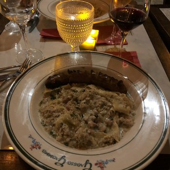Grassa Gramma - White bolognese with add Italian sausage - Italian Near Me - Louisville, Kentucky